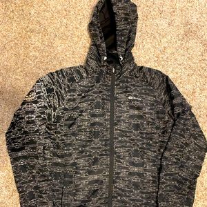 Sugoi full reflective running jacket water proof black worn twice